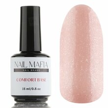 Nail Mafia, Comfort Base - Камуфлирующая база с шиммером Diva (15 мл)