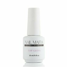 Nail Mafia, Top gloss - Топ без липкого слоя (15 мл)