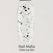 Nail Mafia, Flake top no sticky - Топ без липкого слоя Mix (15 мл)