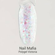 Nail Mafia, Polygel - Полигель с глиттером Victoria (15 г)