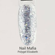 Nail Mafia, Polygel - Полигель с глиттером Elizabeth (15 г)