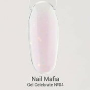 Nail Mafia, Celebrate gel - Цветной гель с шиммером №04 (15 г)