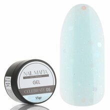 Nail Mafia, Celebrate gel - Цветной гель с шиммером №05 (15 г)