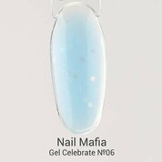 Nail Mafia, Celebrate gel - Цветной гель с шиммером №06 (15 г)