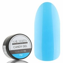Nail Mafia, Candy gel - Цветной моделирующий гель №5 (15 г)