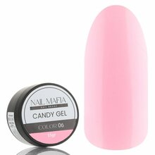 Nail Mafia, Candy gel - Цветной моделирующий гель №6 (15 г)