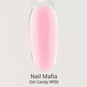 Nail Mafia, Candy gel - Цветной моделирующий гель №6 (15 г)