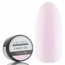 Nail Mafia, Candy gel - Цветной моделирующий гель №8 (15 г)