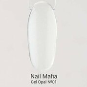 Nail Mafia, Opal gel - Гель для моделирования с шиммером №01 (15 г)