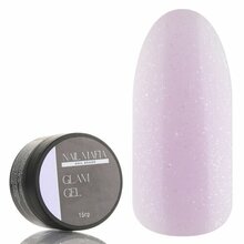Nail Mafia, Glam gel - Гель для моделирования с шиммером №02 (15 г)