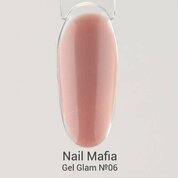 Nail Mafia, Glam gel - Гель для моделирования с шиммером №06 (15 г)