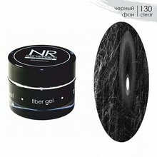 Nail Republic, Fiber Gel - Гель для моделирования со стекловолокном №130 Clear (15 гр)