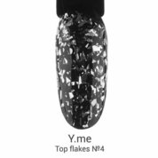 Y.me, Top Flakes - Топ с поталью без липкого слоя №04 (14 мл)