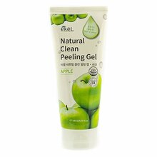 Ekel, Natural Clean peeling gel Apple Пилинг-скатка с экстрактом зеленого яблока (180 мл)