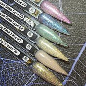 Global Fashion, Rubber Base French Chrome Flake - Каучуковая база №01 (8 мл)