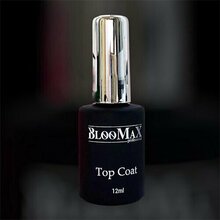 BlooMaX, Top Coat - Топ для гель-лака без липкого слоя (12 мл)