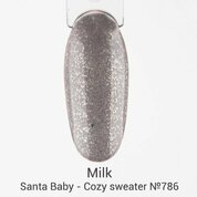 Milk, Гель-лак Santa Baby - Cozy sweater №786 (9 мл)
