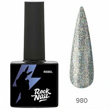 RockNail, Гель-лак - Rebel №980 MOЁT & Cristal (10 мл)