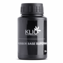 Klio Professional, Supernail Rubber Base - Каучуковая база (узкое горлышко, 30 г)