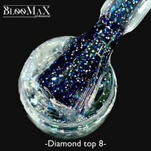 BlooMaX, Top Diamond - Топ с шиммером без липкого слоя №08 (12 мл)
