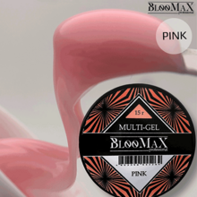 BlooMaX, Multi-gel Pink - Акрилатик (15 мл)