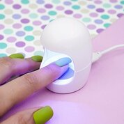 T&H, UV/LED Лампа для сушки ногтей Egg Mini (яйцо, 6 W)