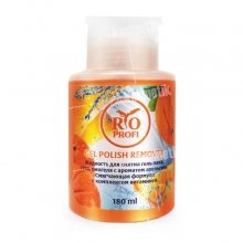 Rio Profi, Жидкость для снятия гель-лака, геля, биогеля - Апельсин (180 мл., помпа)