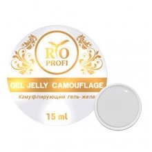 RIO Profi, Gel Jelly Camouflage - Камуфлирующий гель-желе (Белоснежный пион, 15 мл.)