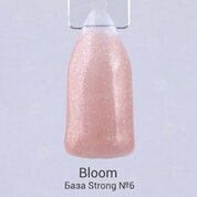 Bloom, Strong Base - Жесткая камуфлирующая база с шиммером №6 (50 мл)