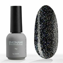 Monami, Super Shine Starburst top Holographic - Светоотражающий топ без липкого слоя (8 г)