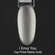 I Envy You, Top Potal Matte Gold Матовый топ без липкого слоя (10 g)
