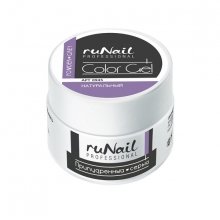 ruNail, УФ-гель цветной (Припудренный Серый, Powder Grey), 7,5 г