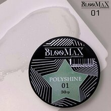BlooMaX, PolyShine - Акрилатик светоотражающий №01 (30 мл)