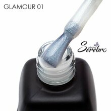 Serebro, Glamour base - База с шиммером №01 (11 мл)