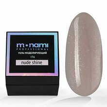 Monami, Гель для наращивания - Nude Shine (15 г)