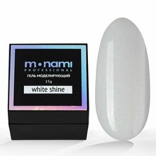 Monami, Гель для наращивания - White Shine (15 г)