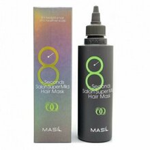 MASIL, 8 SECONDS SALON SUPER MILD HAIR MASK - Восстанавливающая маска для ослабленных волос (200 мл)