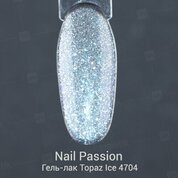 Nail Passion, Светоотражающий гель-лак - Topaz Ice 4704 (5 мл)