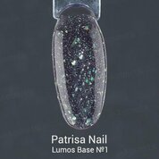 Patrisa Nail, Lumos Base - Светоотражающая цветная база №1 (8 мл)