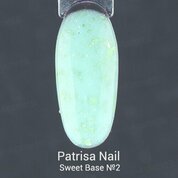 Patrisa Nail, Sweet Base - Светоотражающая цветная база №2 (8 мл)