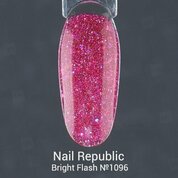 Nail Republic, Bright Flash - Гель-лак светоотражающий №1096 (10 мл)