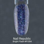 Nail Republic, Bright Flash - Гель-лак светоотражающий №1094 (10 мл)