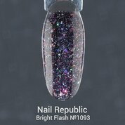 Nail Republic, Bright Flash - Гель-лак светоотражающий №1093 (10 мл)