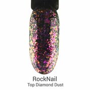 Rocknail, Топ с эффектом битого стекла - Diamond Dust (10 мл)