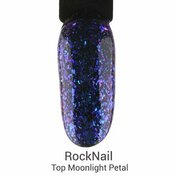 Rocknail, Топ с эффектом битого стекла - Moonlight Petal (10 мл)