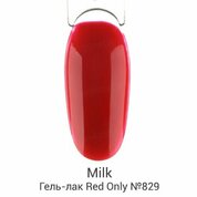 Milk, Гель-лак Red Only - Girl in Red №829 (9 мл)