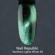 Nail Republic, Гель-лак кошачий глаз - Northern Lights №Cat-93 (10 мл)