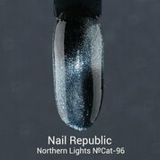 Nail Republic, Гель-лак кошачий глаз - Northern Lights №Cat-96 (10 мл)