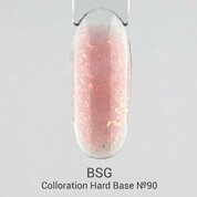 BSG, Цветная жесткая база Colloration Hard - Хрусталь №90 (20 мл)