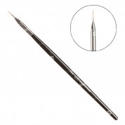 PNB, Кисть страйпер для дизайна 7D круглая - Nail Art Brush round 0-s (nylon, 5,5 mm.)